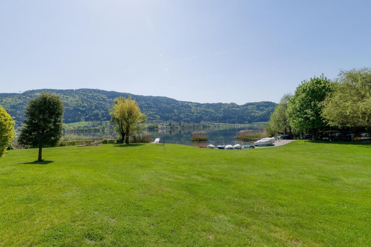 Rosebeach Appartement Am Ossiachersee Und Gerlitzen Skipiste Bodensdorf Exterior foto