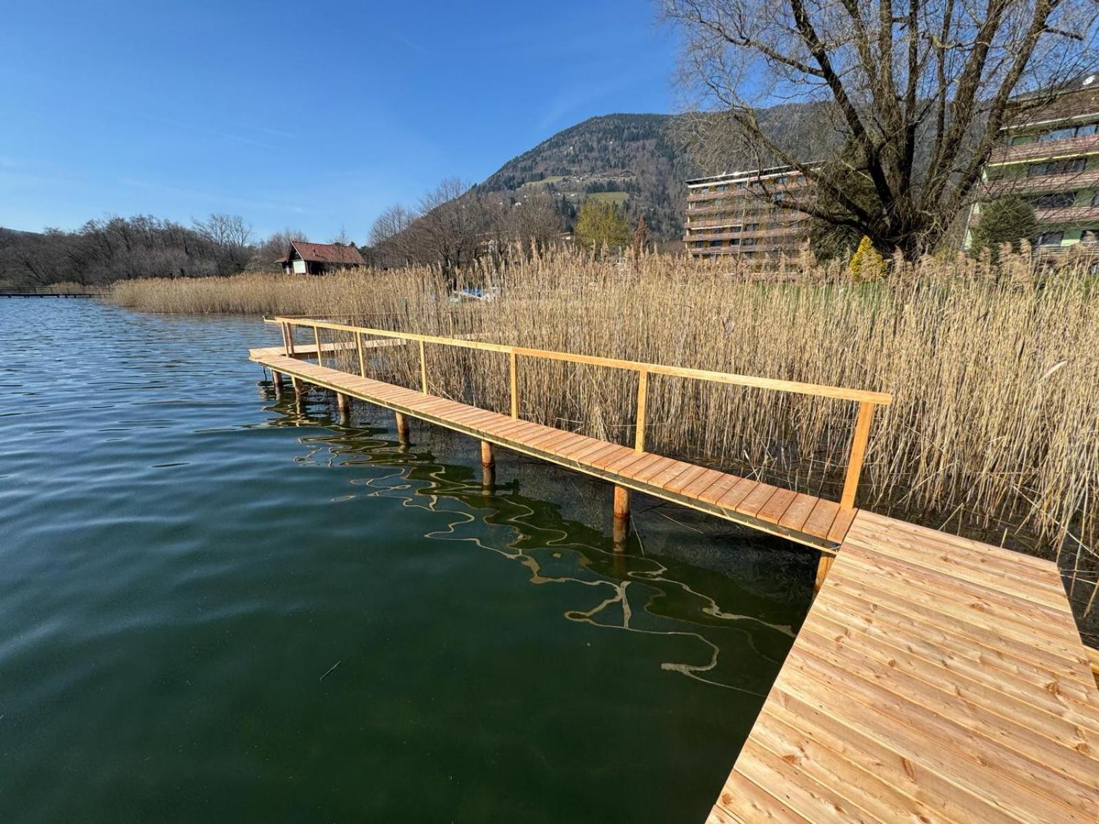 Rosebeach Appartement Am Ossiachersee Und Gerlitzen Skipiste Bodensdorf Exterior foto